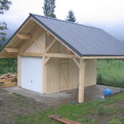 Réalisation abris, garage Groupe BRESSE Philippe